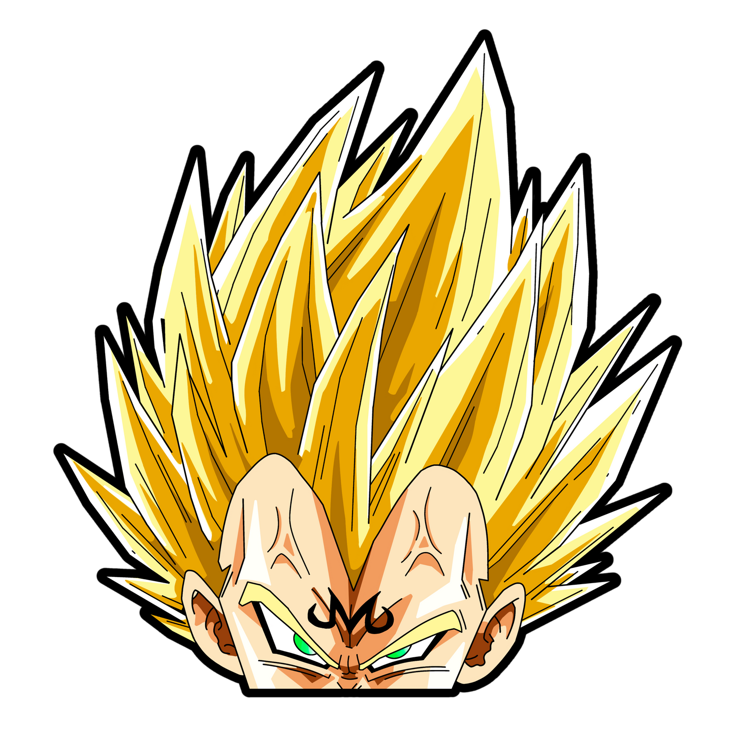 Majin Vegeta Peeker Holo